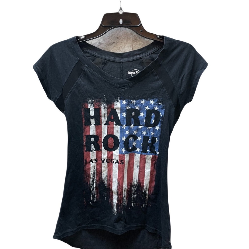 ❤️.HARD ROCK CAFE LAS VEGAS TEE SIZE XS AMERICANA